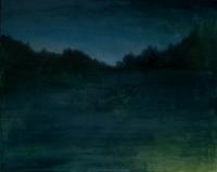 iMhlenteich/i (2008) l, Leinwand, 80 x 100 cm